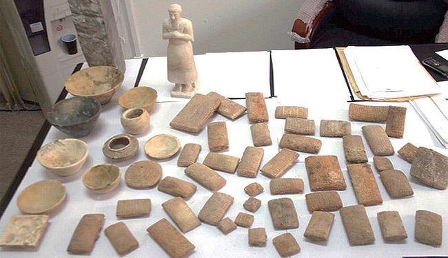 فروش آثار باستانی عراق و سوریه در انگلیس