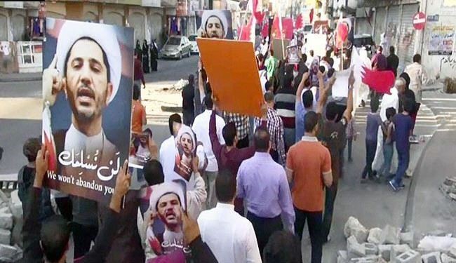 تظاهرات گسترده بحرینی‌ها در روز اسیر