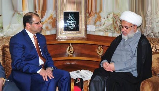 قدردانی رئیس پارلمان عراق از مرجعیت