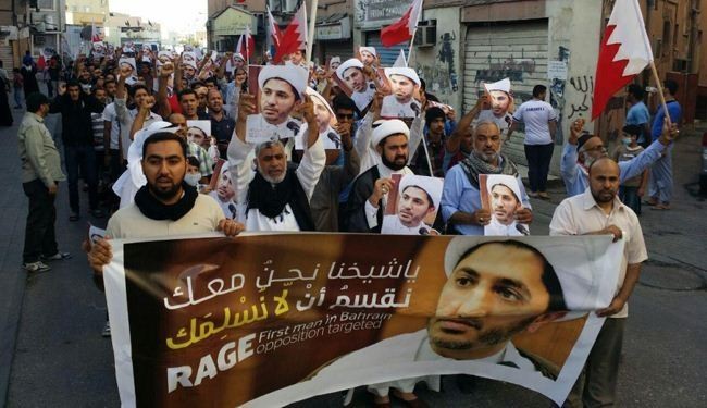 مسيرات بحرينية غاضبة عشية جلسة محاكمة الشيخ سلمان
