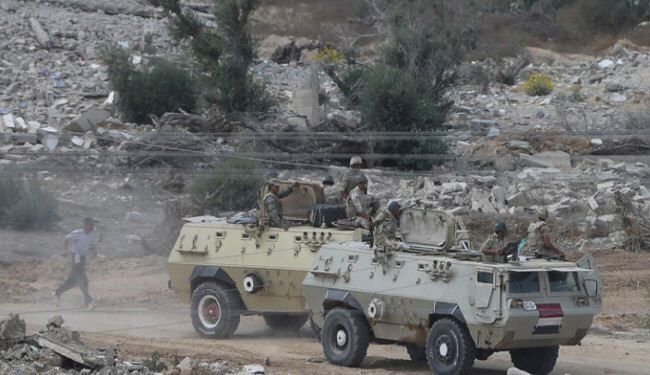 حملات ارتش مصر به سینا 15 کشته برجای گذاشت