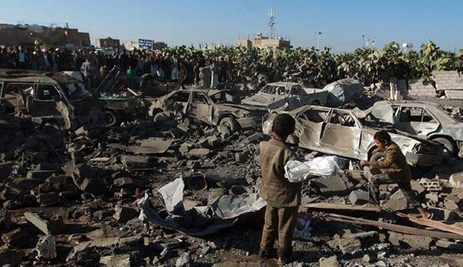 عدوان السعودية يواصل حصد ضحايا ابرياء واطفال اليمن