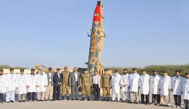 پاکستان موشک جدید هسته‌ای آزمایش کرد