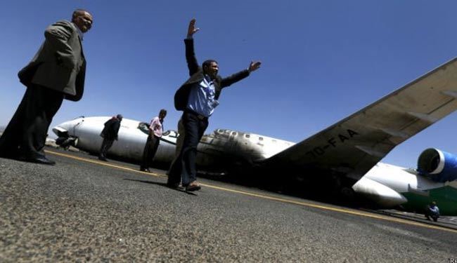 سازمان ملل: فرودگاه صنعا قابل استفاده نیست
