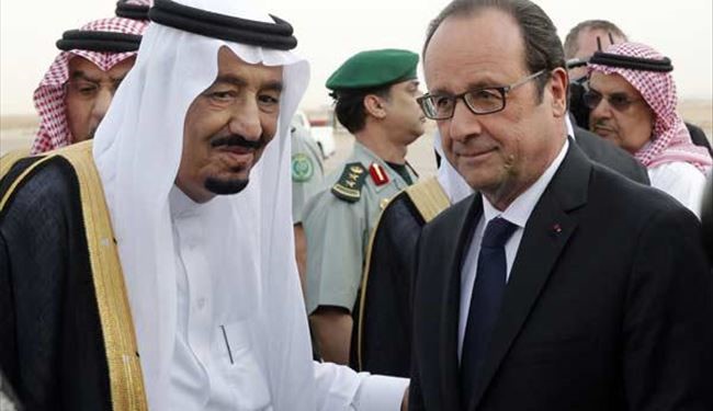 فرانسه و عربستان؛ پول رسید، 