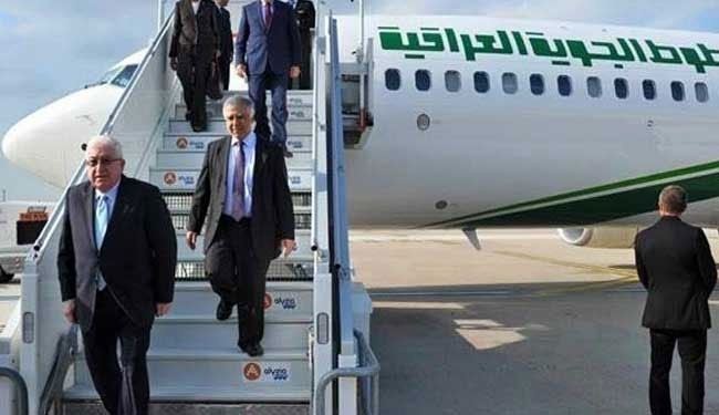 الرئيس العراقي في طهران تلبية لدعوة من الرئيس روحاني