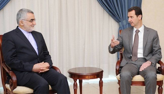 ماذا قال الرئيس الاسد لبروجردي خلال لقائه في دمشق؟