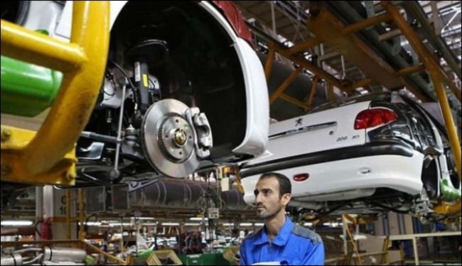 ايران... قطاع انتاج السيارات ينمو 41 % في ابريل