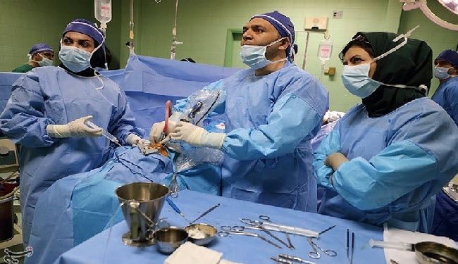 عمل جراحی تومور مغزی از طریق بینی با ناوبری ساخت ایران
