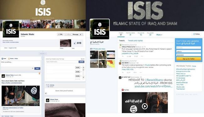 46 هزار صفحه طرفداران داعش در توییتر