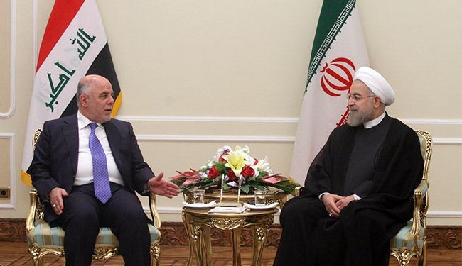 روحاني يؤكد دعم ايران الكامل للعراق