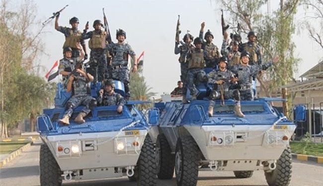 الشرطة الاتحادية تردي 20 ارهابياً وتدمر عجلاتهم في بيجي