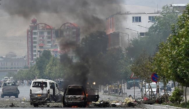 حمله تروریستی به پارلمان افغانستان + عکس