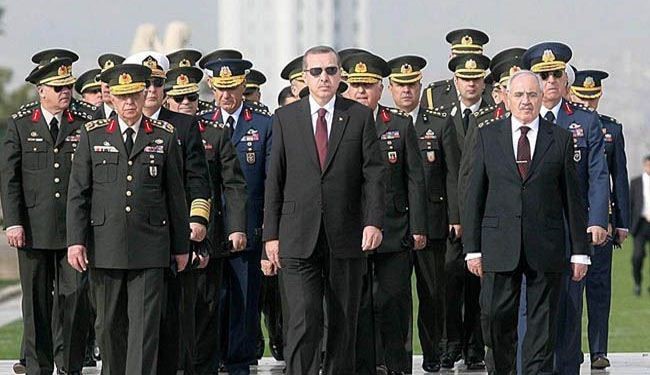 ارتش ترکیه زیربار مداخله در سوریه نمی رود