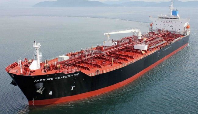 ایران تملك اكبر اسطول لناقلات النفط العملاقة بالعالم