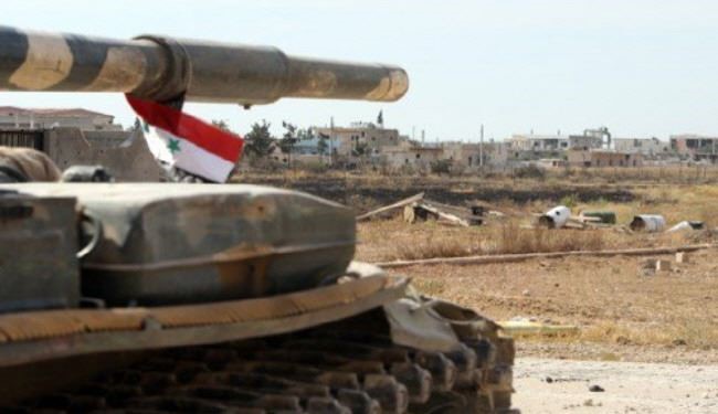 ارتش سوریه در چند کیلومتری تدمر