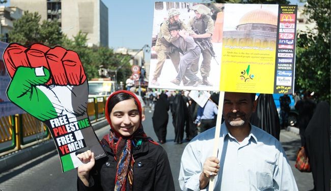 صور.. مسيرات إحياء يوم القدس العالمي في إيران