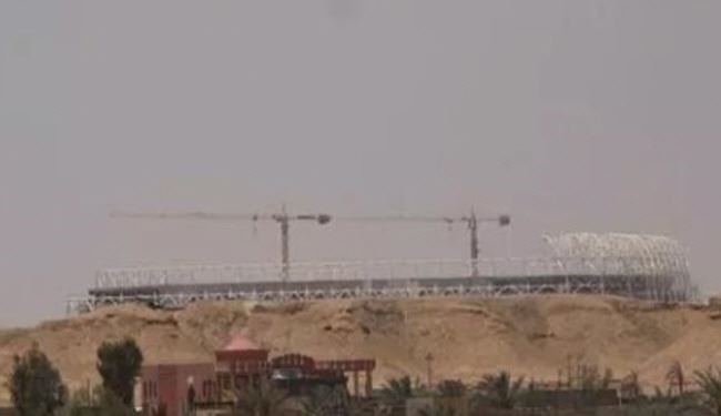 عکس: داعش ورزشگاه المپیک رمادی را منفجر کرد