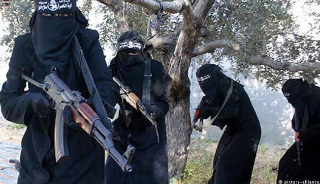 داعش همسران جنگجویان رقیب را تهدید کرد !