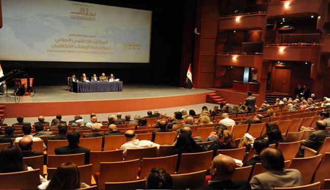 المؤتمر الإعلامي الدولي لمواجهة الإرهاب يواصل أعماله بدمشق