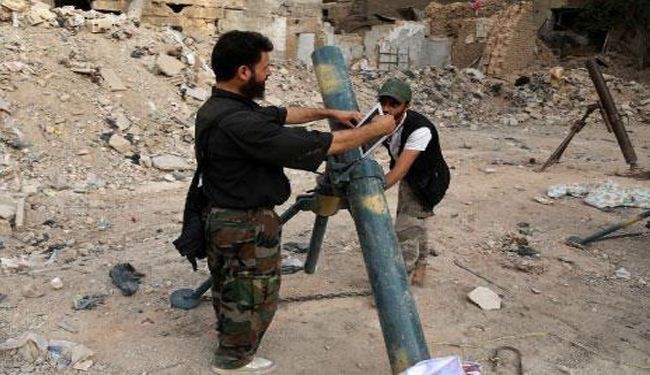 جنگ خیابانی ارتش سوریه با تروریست‌ها در زبدانی