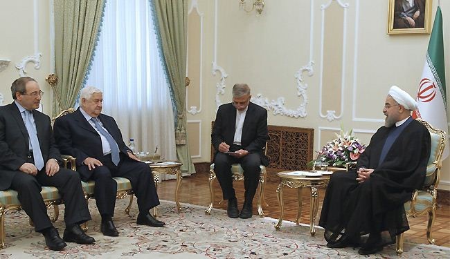 الرئيس روحاني: لا بديل عن الحل السياسي لمشكلة سوريا