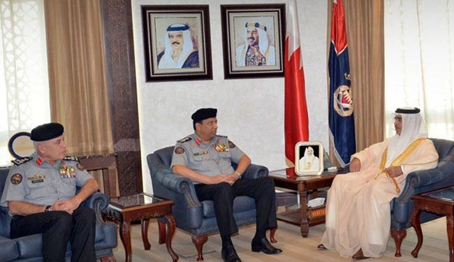 وزير داخلية البحرين يبحث التعاون الامني مع درك الاردن