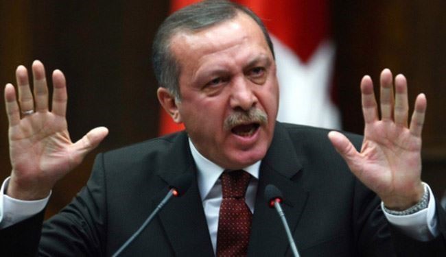 تأکید اردوغان بر ادامۀ حمله به کردهای ترکیه