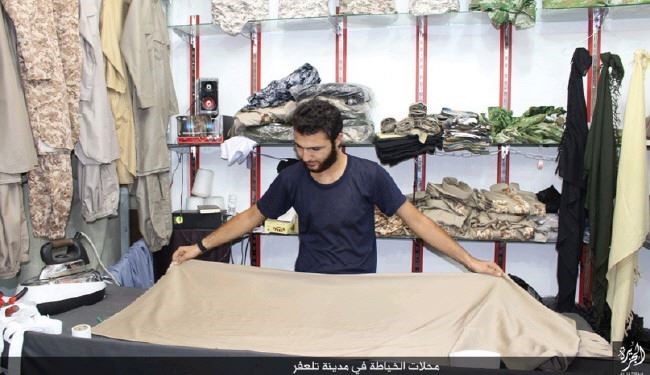 تصاویر؛ خیاطی داعش در 