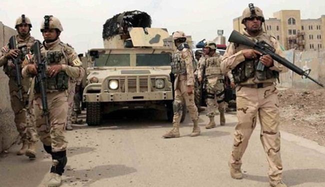 القوات العراقية المشتركة تدخل محطة قطار الرمادي