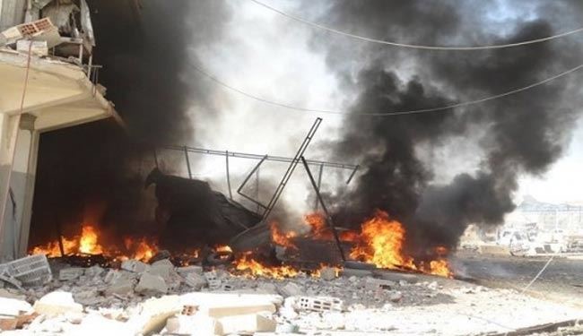8کشته وده‌ها زخمی درانفجار انتحاری شرق سوریه