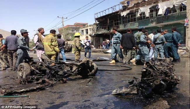 دهها کشته و زخمی در پایتخت افغانستان