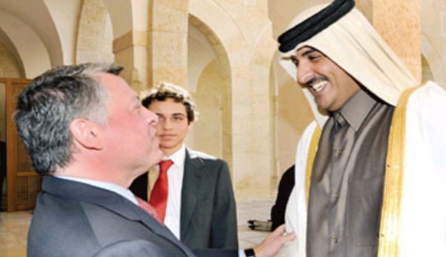 قطر، سهم خود از کمک به اردن را نمی‌دهد