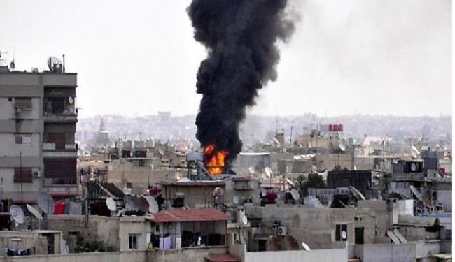 حملات تروریست ها به برخی مناطق مسکونی در سوریه