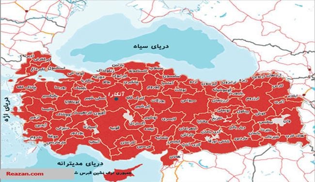 محاصره شهرهای خود گردان ترکیه!
