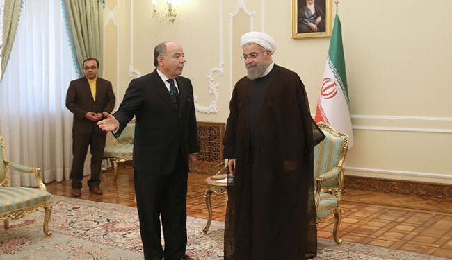 روحاني: نرحب بتطویر العلاقات مع دول امریکا اللاتینیة