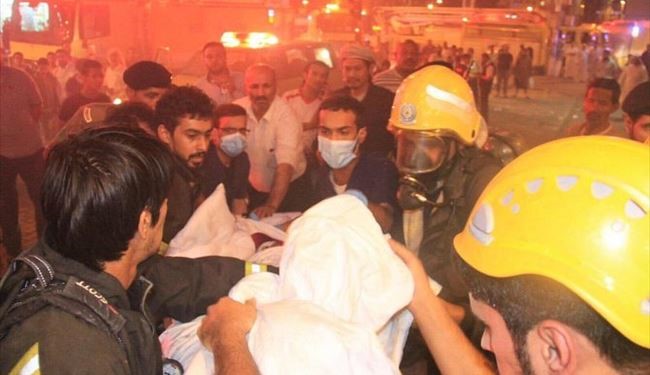آتش سوزی در یکی از هتلهای حجاج در مکه