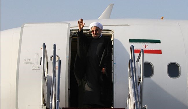 الرئيس روحاني الى نيويورك للمشاركة بالاجتماع الاممي السنوي