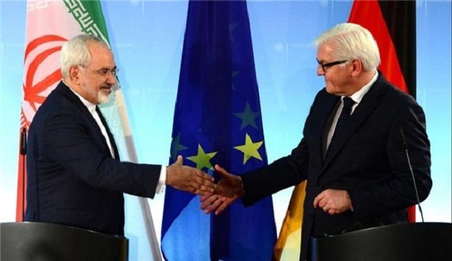 وزيرا خارجية ايران والمانيا يبحثان القضايا الاقليمية
