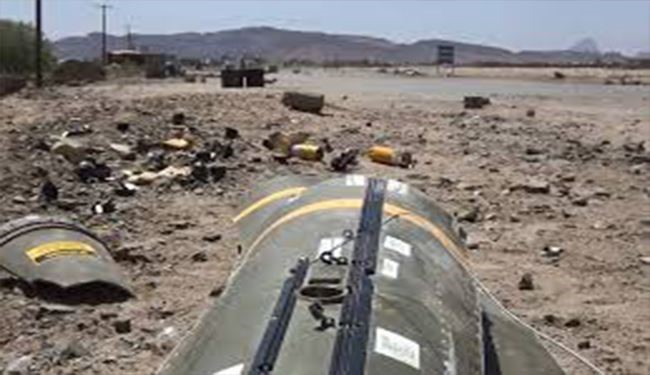 استفاده متجاوزان سعودی از بمب های ممنوعه در یمن