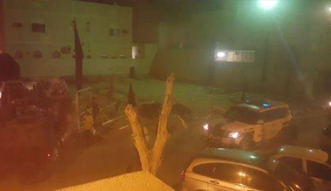 سلطات المنامة تحطم المجسمات الفنية بالخيمة العاشورائية في سار