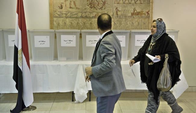حضور کم رنگ مصری ها در انتخابات پارلمانی