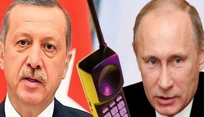 أردوغان يتصل ببوتين لبحث زيارة الأسد