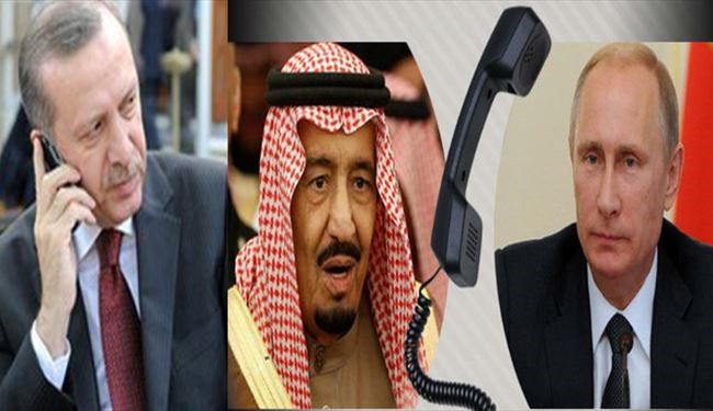 پوتین، تلفنی به شاه سلمان و اردوغان چه گفت؟