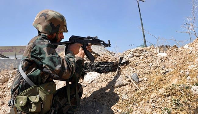 جيش سوريا يشتبك مع مجموعات مسلحة بمناطق مختلفة