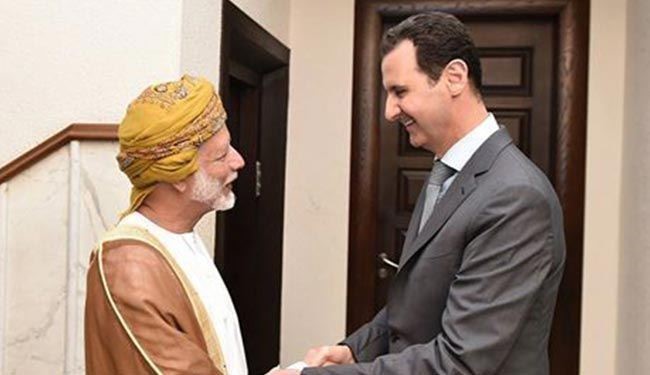 دیدار وزیر خارجه عمان با بشار اسد