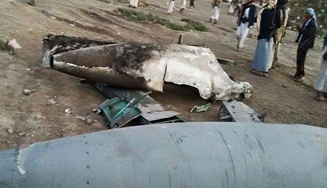 سرنگون شدن جنگنده سعودی در صنعا
