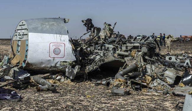 تایید احتمال تروریستی بودن سقوط هواپیمای روسیه