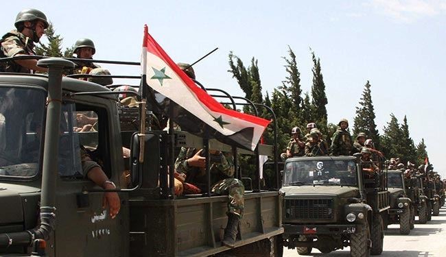 الجيش السوري يحرر مناطق بريف حمص ومرتفعات مطلة على تدمر