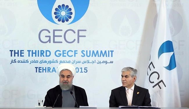 الرئيس روحاني: انتاج ایران من الغاز سیصل الی ملیار متر مکعب